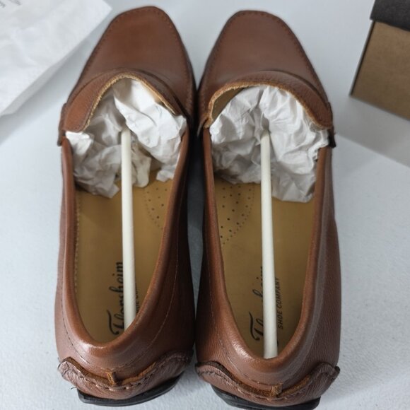 Florsheim Mens Lago Penny Driver Cognac Brown Leather Size 14M New In Box main image 5